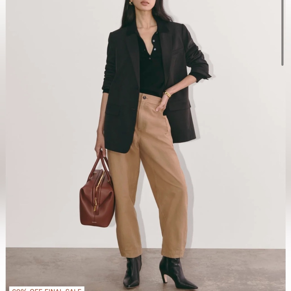 Everlane Cargo Pants in Dusty Rose Brown